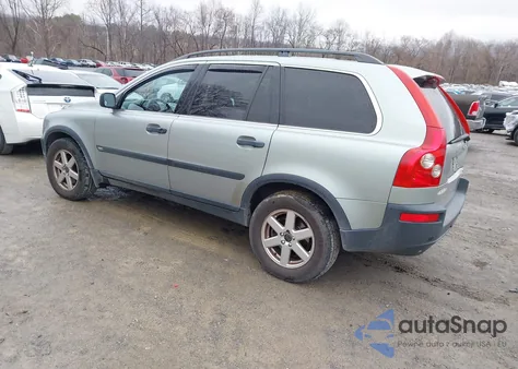 2004 Volvo Xc90 2.5T Awd z USA, uszkodzony, nr VIN YV1CZ59H541092970